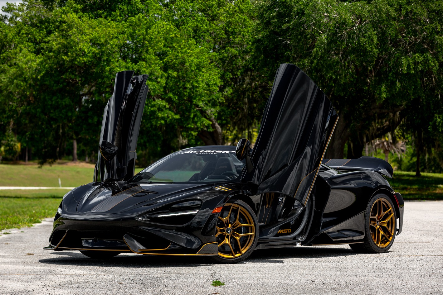 Certified 2022 McLaren 765LT Base with VIN SBM14SCA0NW765004 for sale in Titusville, FL