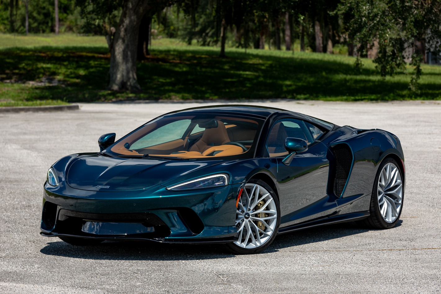 Certified 2021 McLaren GT Base with VIN SBM22GCA4MW001338 for sale in Titusville, FL