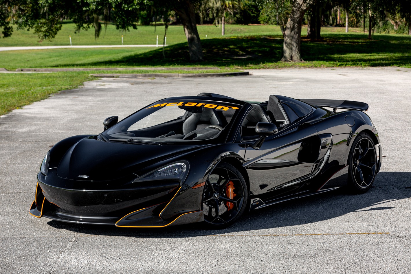 Certified 2020 McLaren 600LT Base with VIN SBM13SAA8LW007690 for sale in Titusville, FL